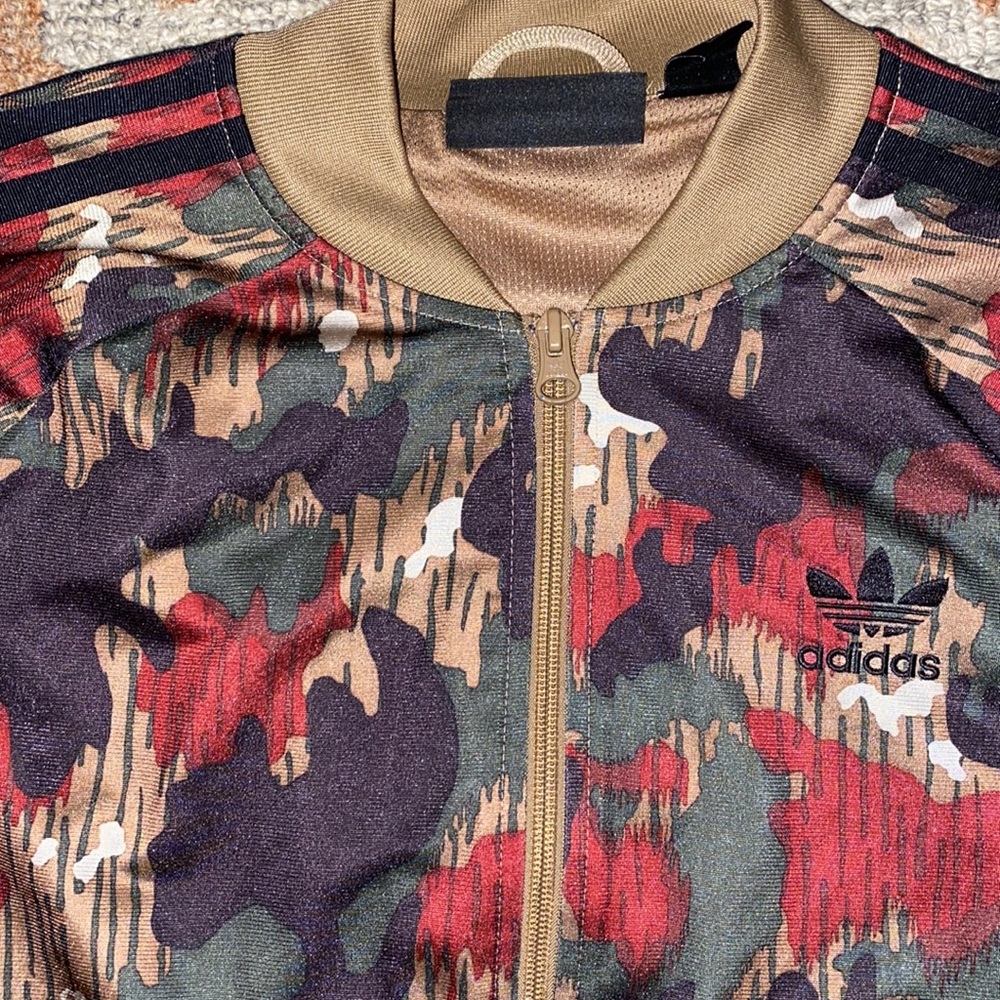 Adidas Pharrell Williams HU Hiking SST Camo Track Jacket - Picture 16 of 16